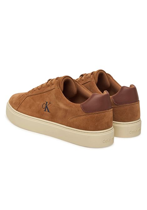 Scarpe Calvin Klein Classic Cupsole LaceUp SU Marrone Uomo CALVIN KLEIN | Sneakers | YM0YM01434-0GG